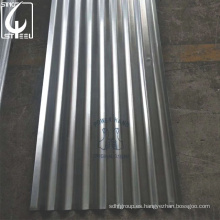 Techo de lámina de techo de metal corrugado de zinc caliente Dip Dip Galvanizado